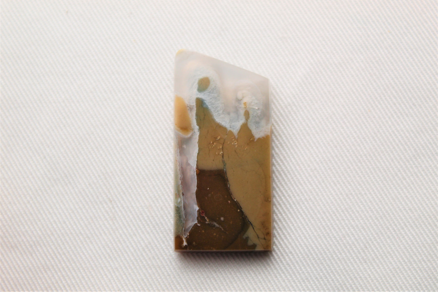 Nice Garut Jasper Cabochon gemstone green white