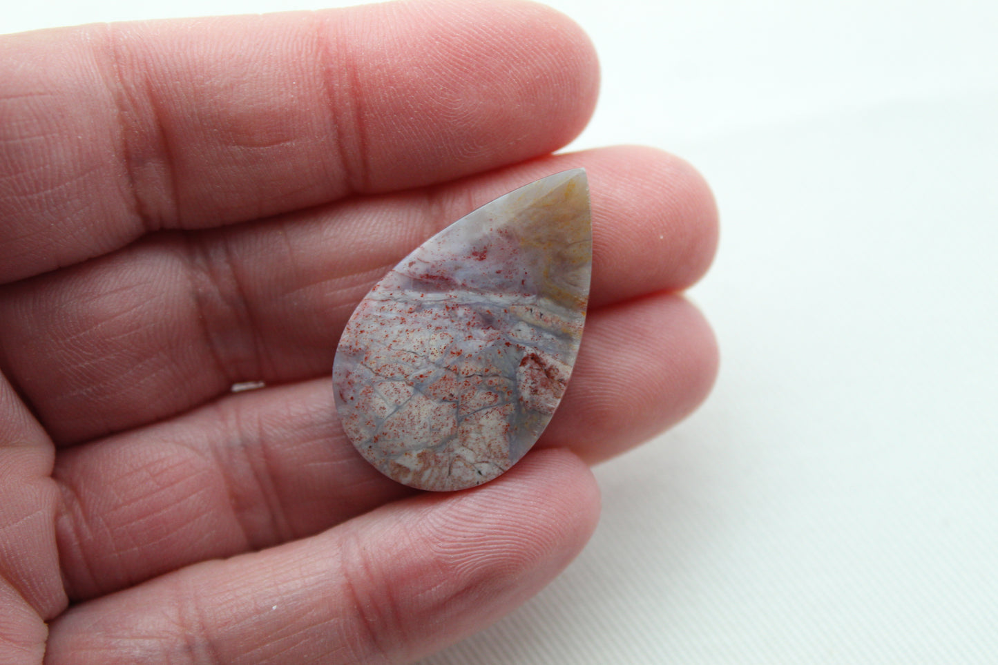 Multicolor Agate Cabochons Gemstone pear