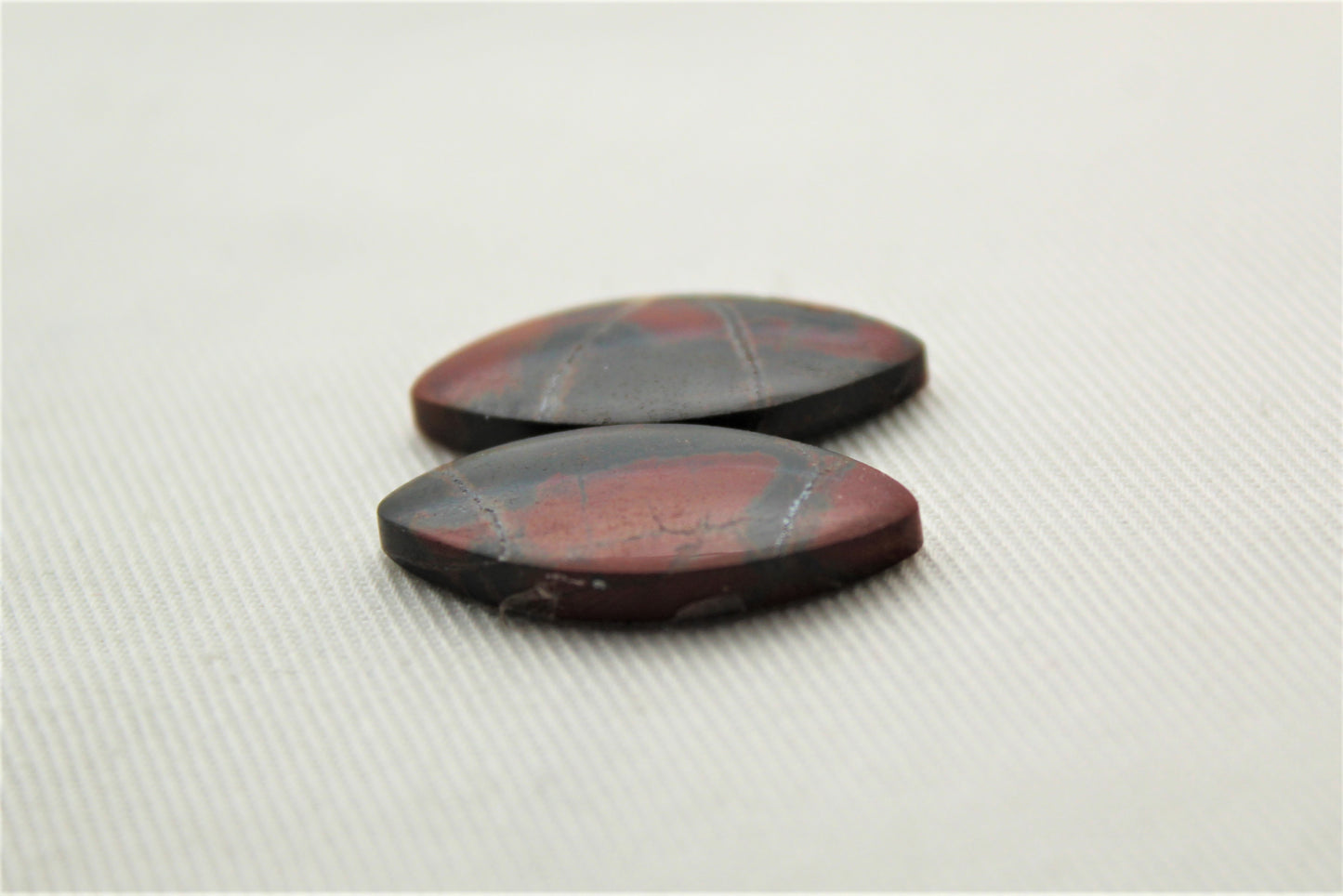 Australian Jasper Cabochon Pair Marquise