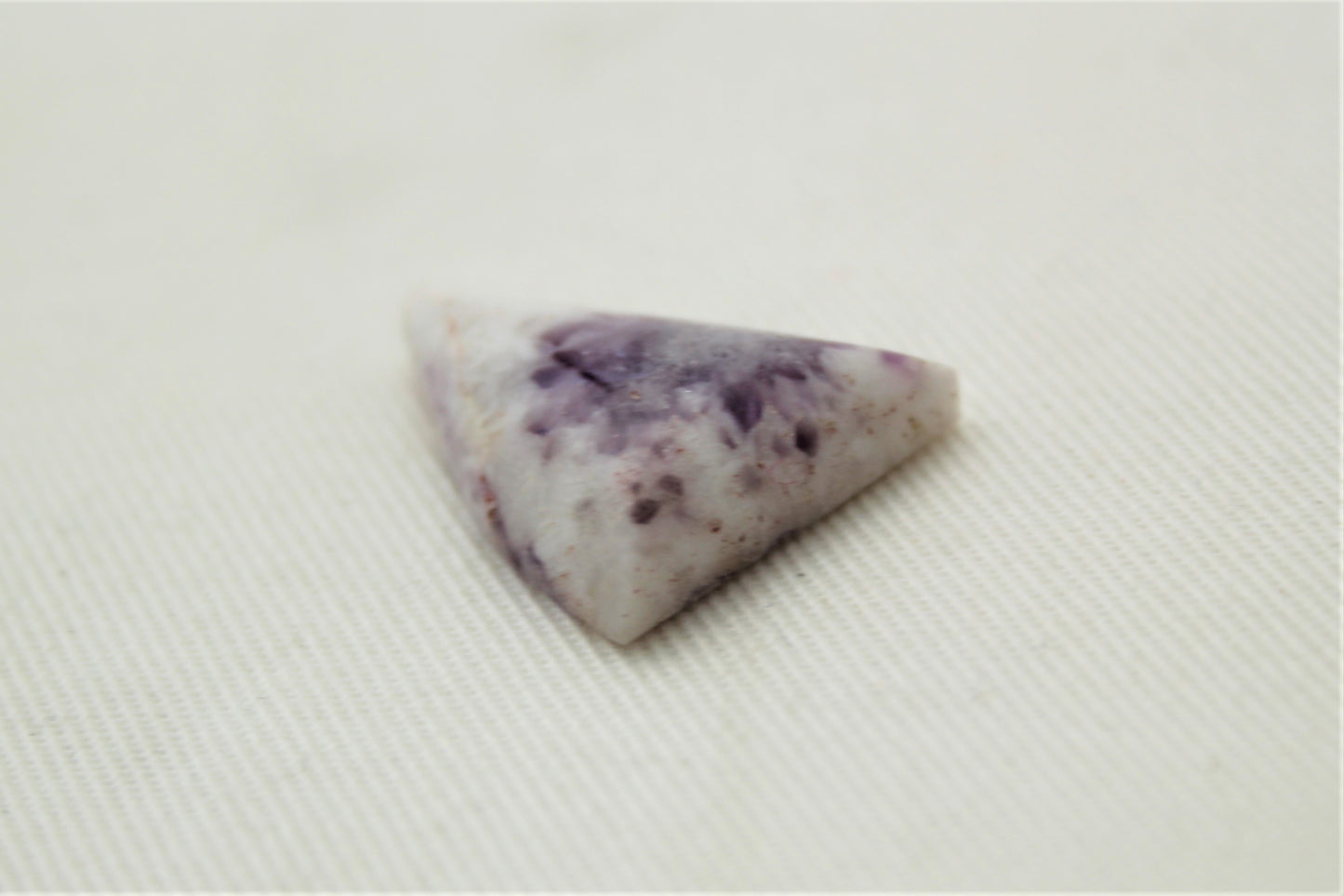 Amethyst Chevron freeform cabochon natural