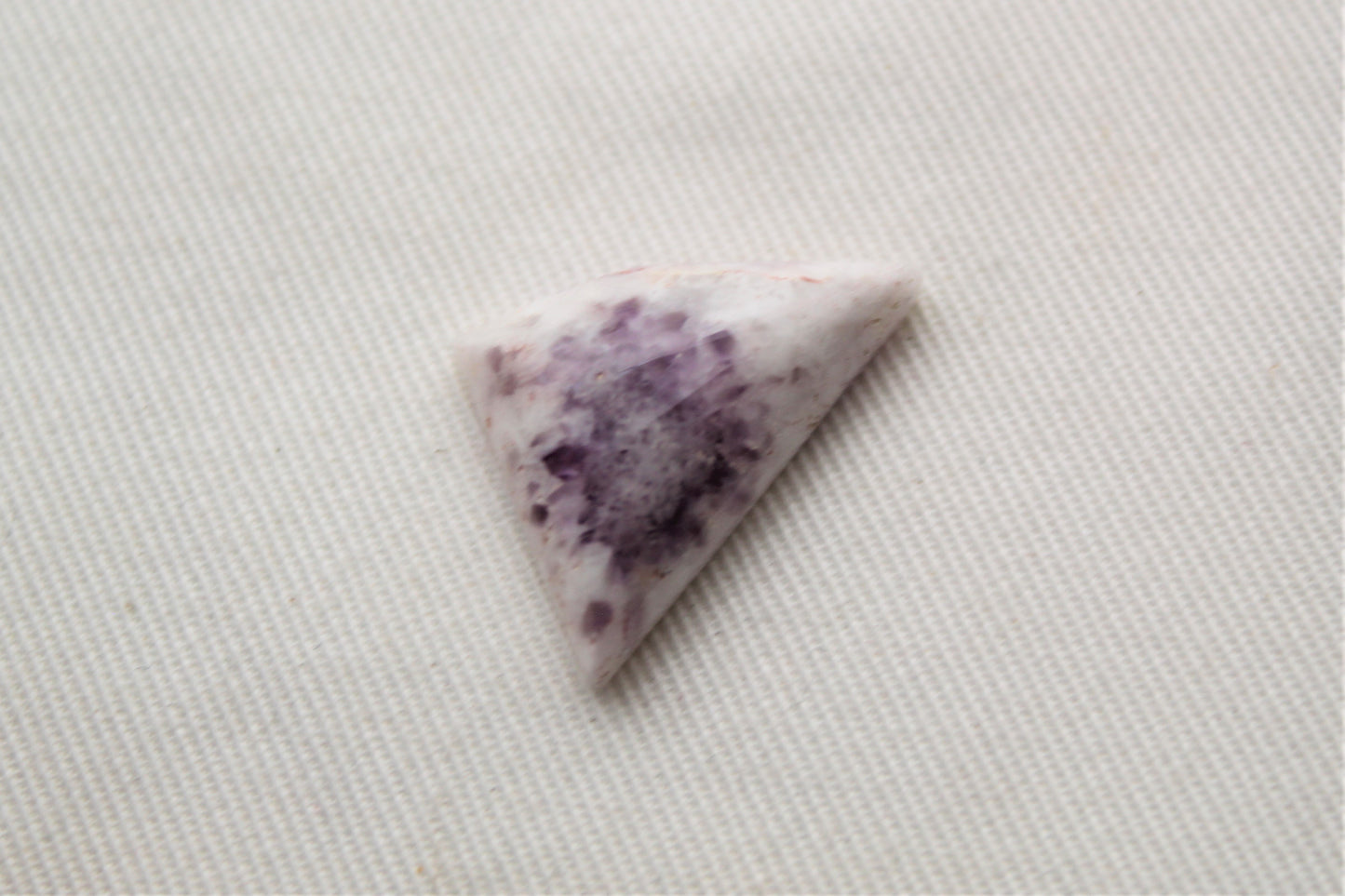 Amethyst Chevron freeform cabochon natural