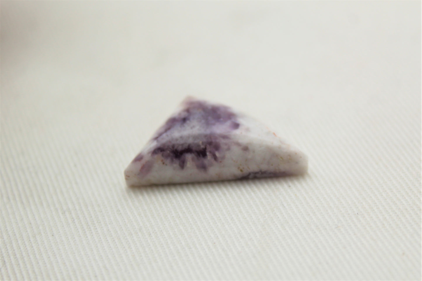 Amethyst Chevron freeform cabochon natural