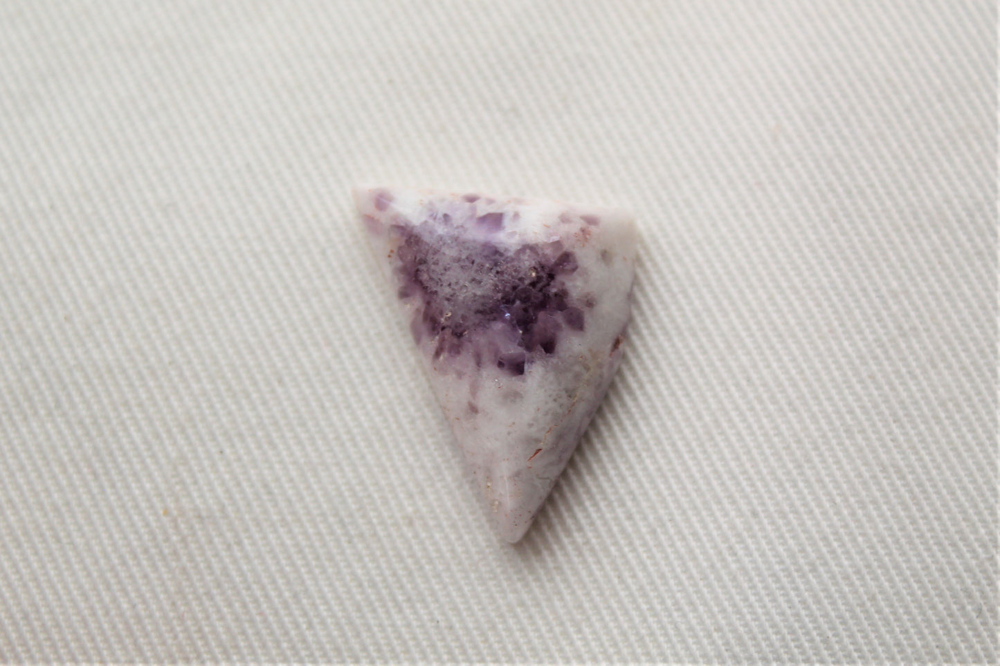 Amethyst Chevron freeform cabochon natural