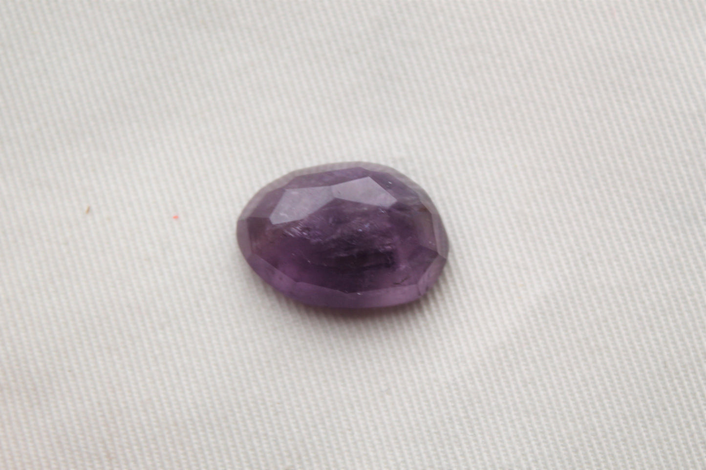 Rose cut Amethyst Cabochon Gemstone purple