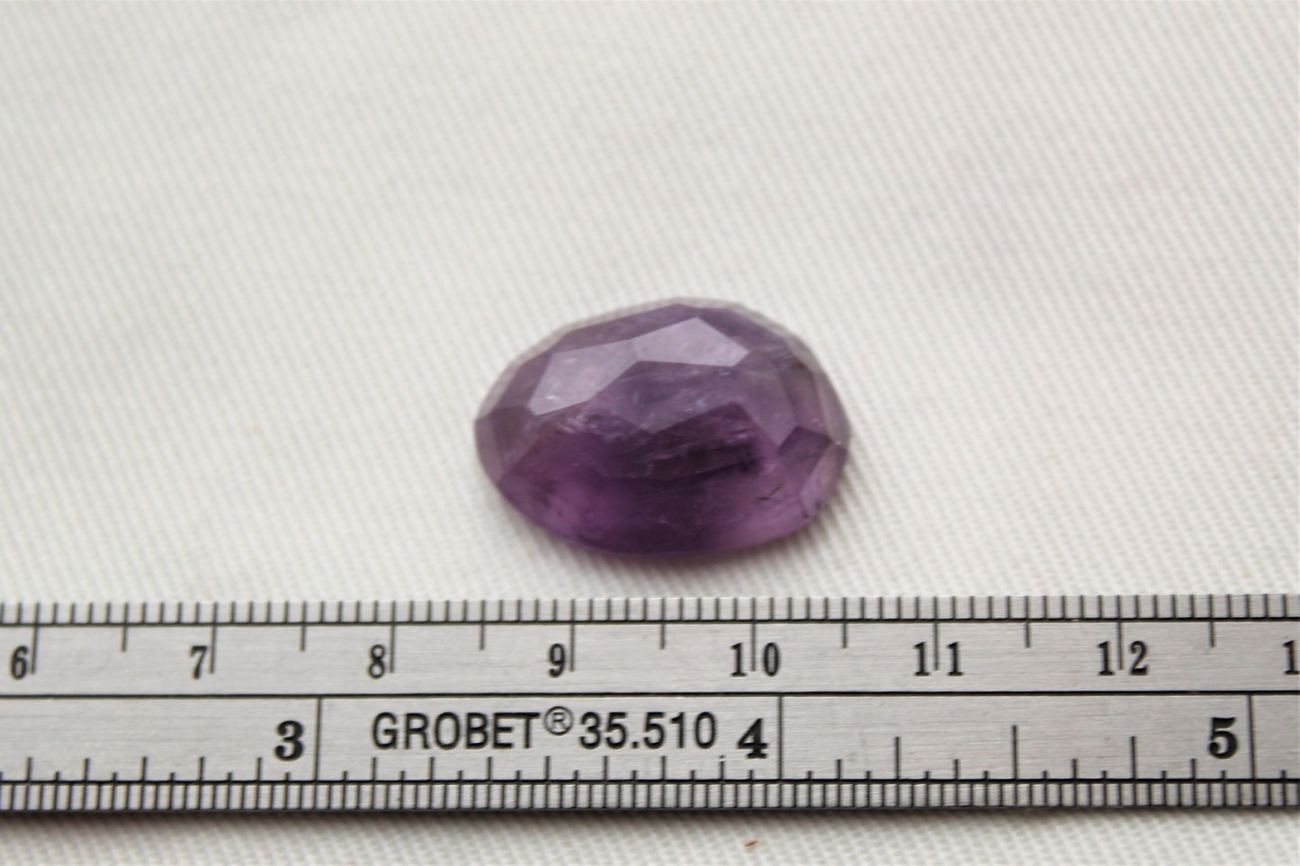 Rose cut Amethyst Cabochon Gemstone purple