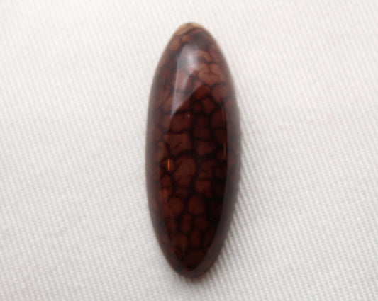 Dragon Vein agate Stone cabochon red