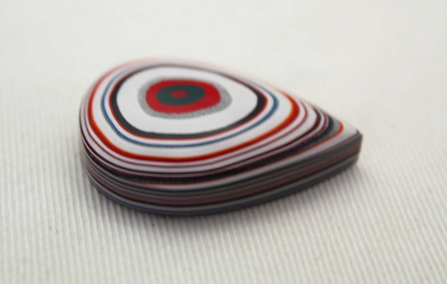 NICE Fordite Cabochon teardrop multicolors