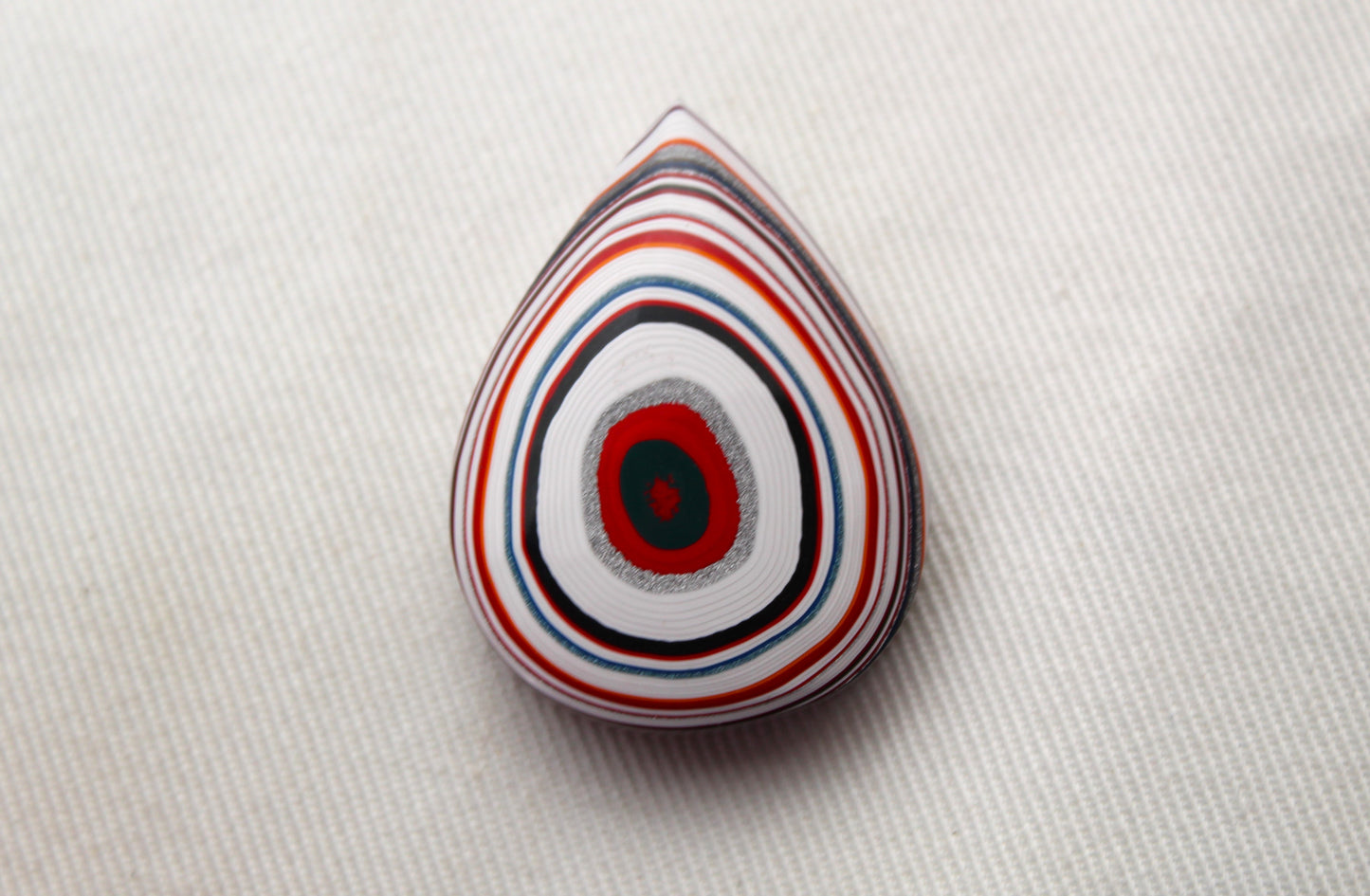 NICE Fordite Cabochon teardrop multicolors