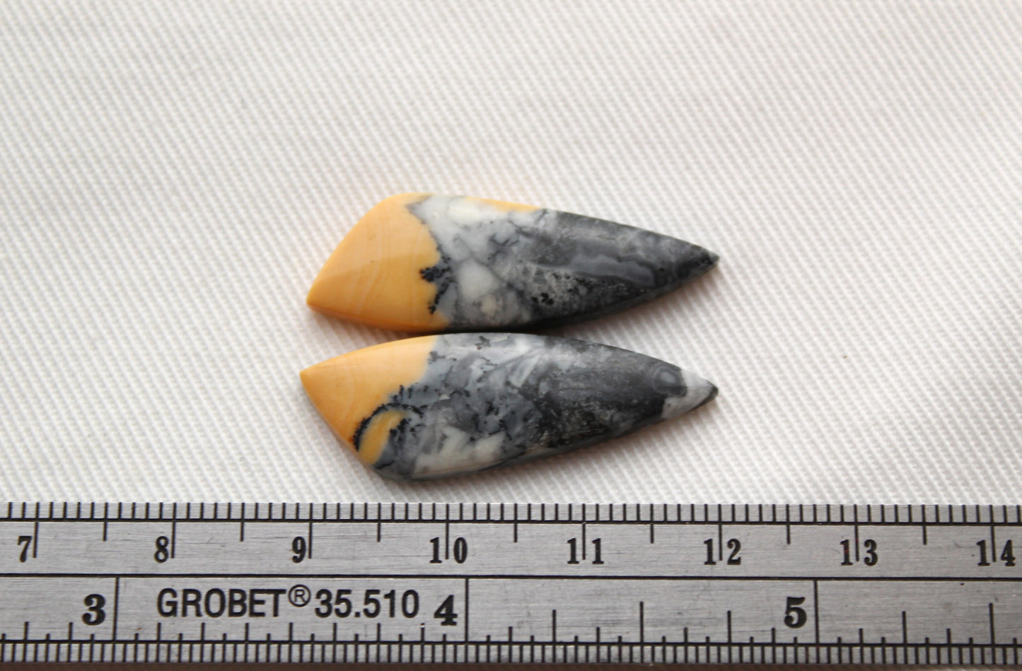 Maligano Jasper cabochons pair Gemstone