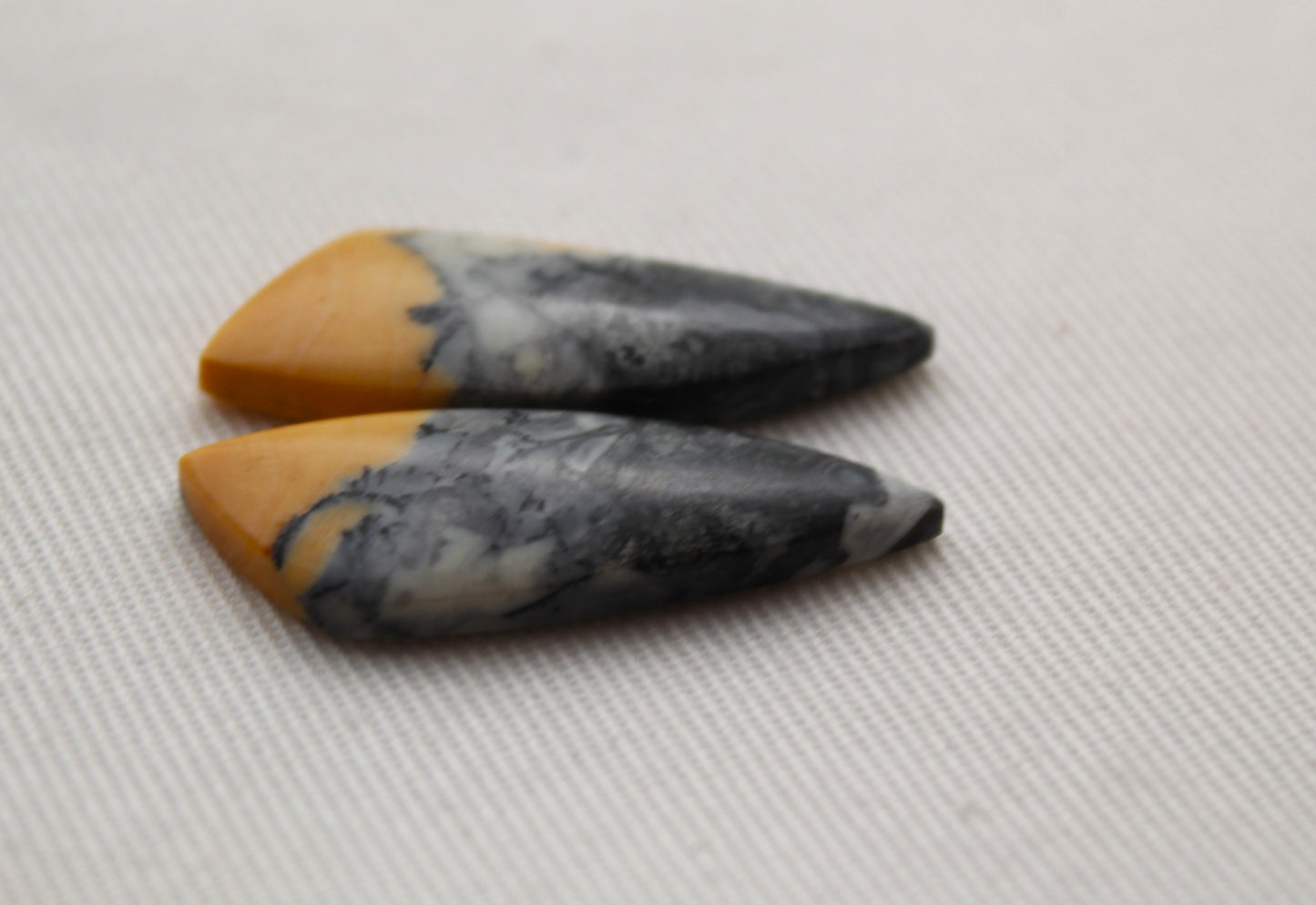 Maligano Jasper cabochons pair Gemstone