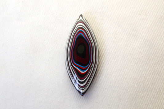 Fordite Cabochon multicolor marquise