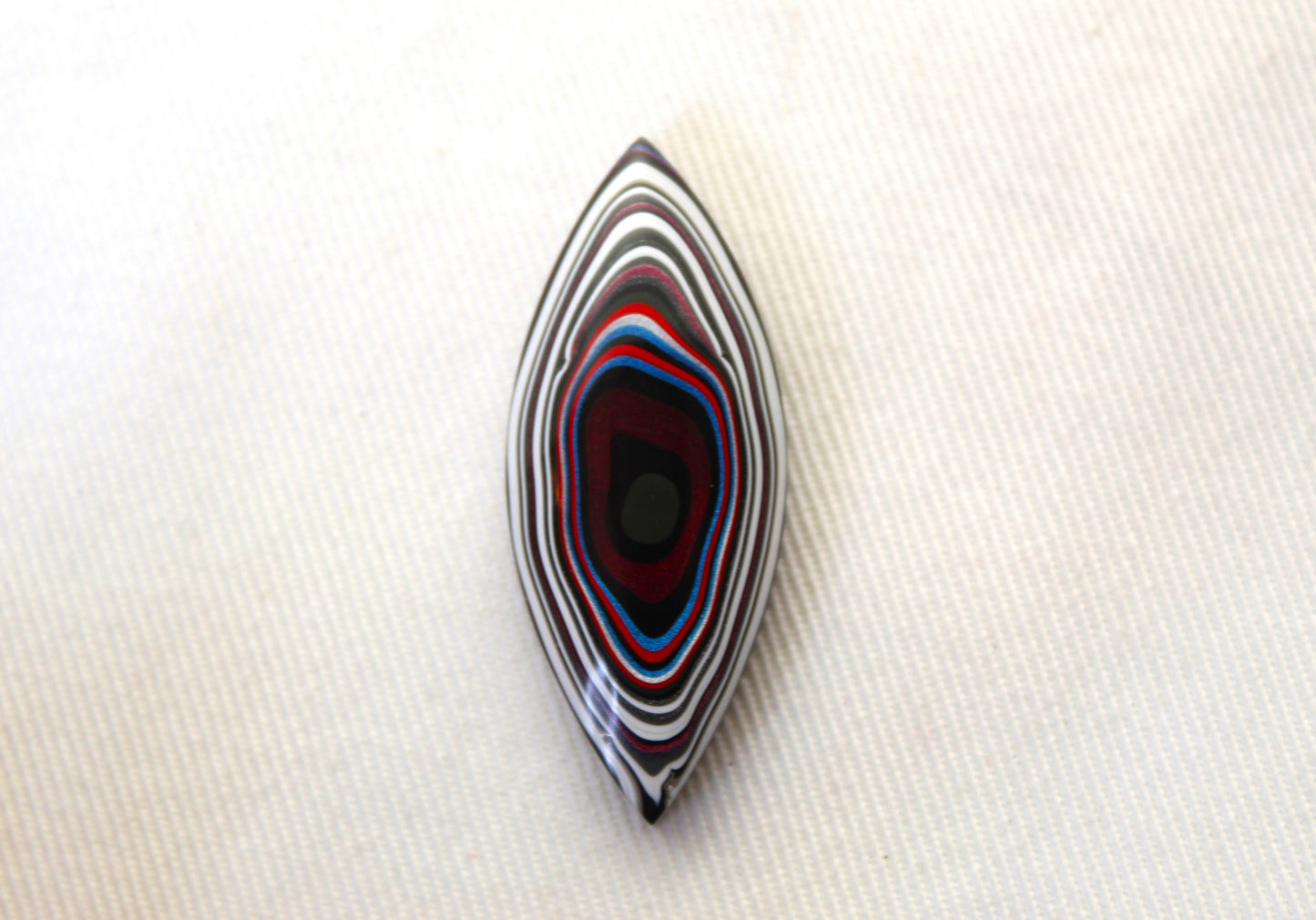 Fordite Cabochon multicolor marquise