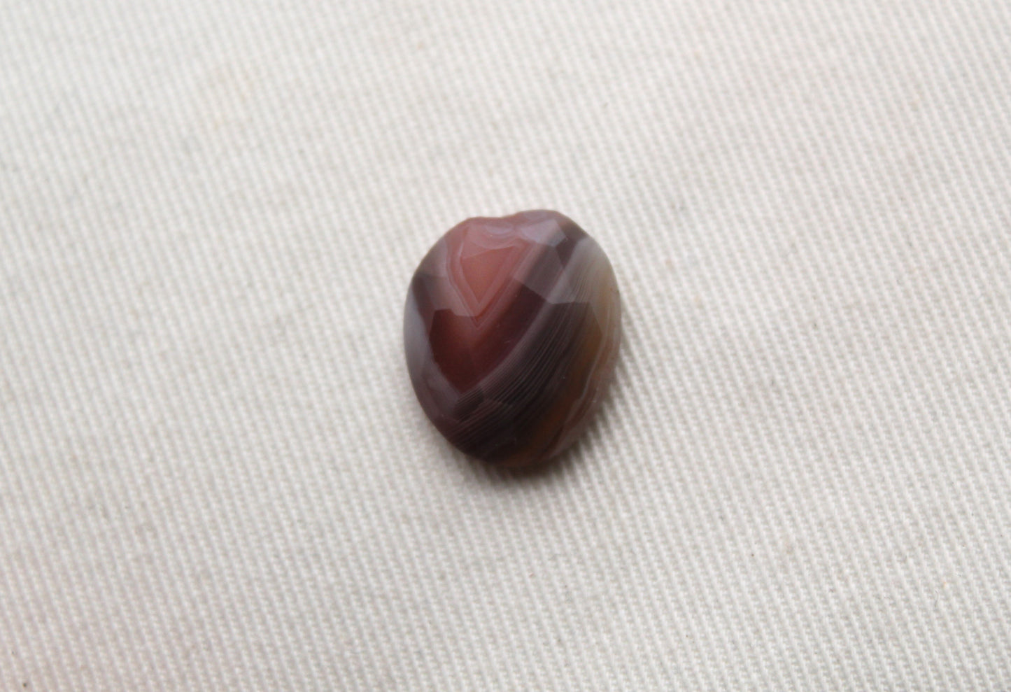 Small Freeform rose cut Botswana Agate cabochon beige Gemstone