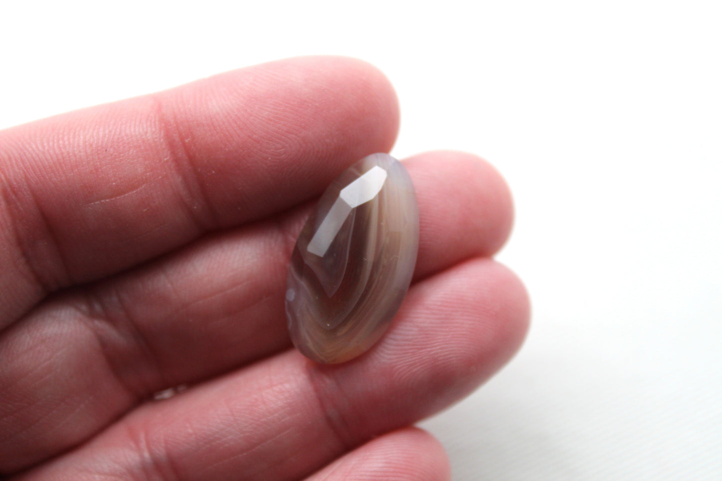 Freeform rose cut Botswana Agate cabochon Gemstone