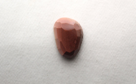 Imperial Jasper rose cut cabochon Gemstone pink beige