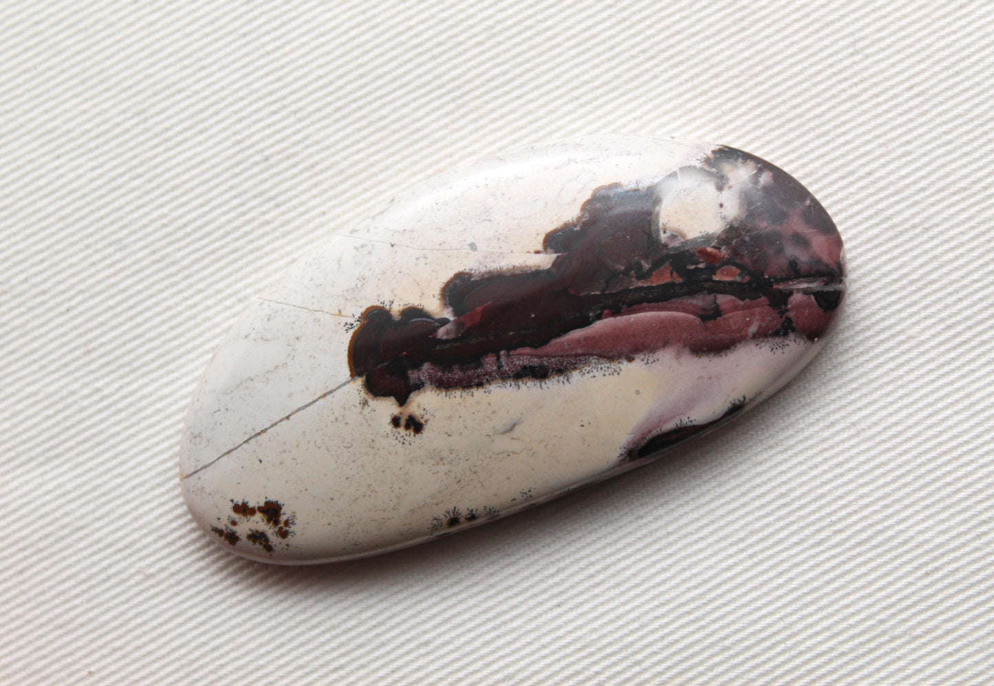LARGE Dendritic Jasper Cabochon Gemstone freeform
