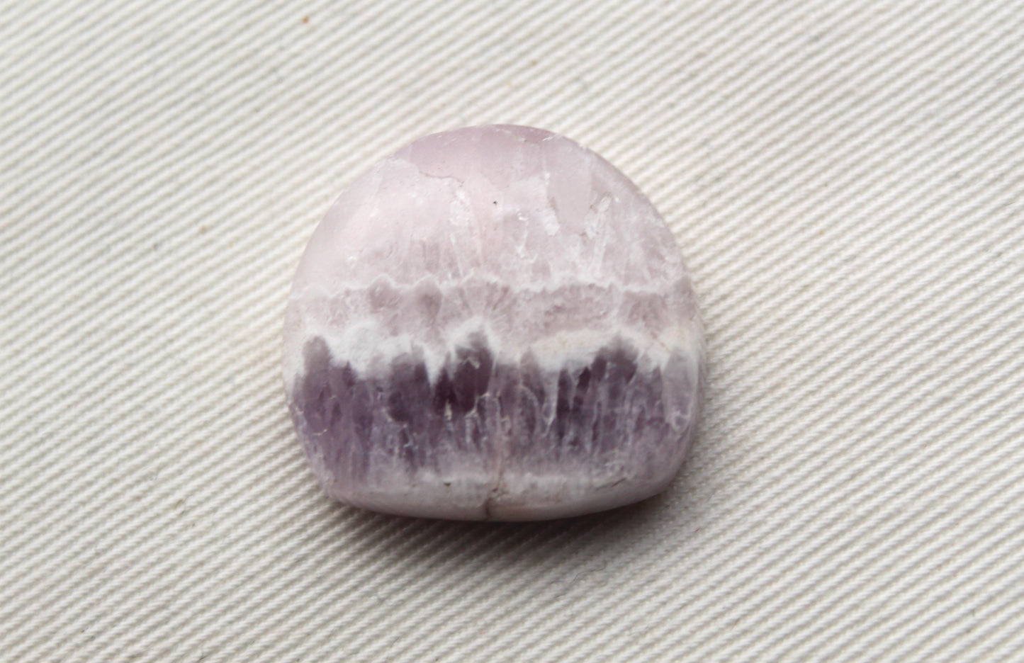 Amethyst Chevron gemstone cabochon Freeform