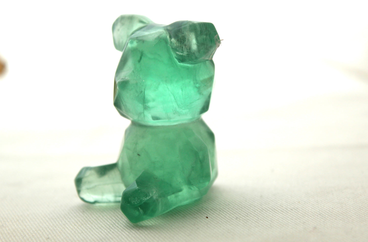 Large Teddy Bear Fluorite Gemstone natural 47 MM