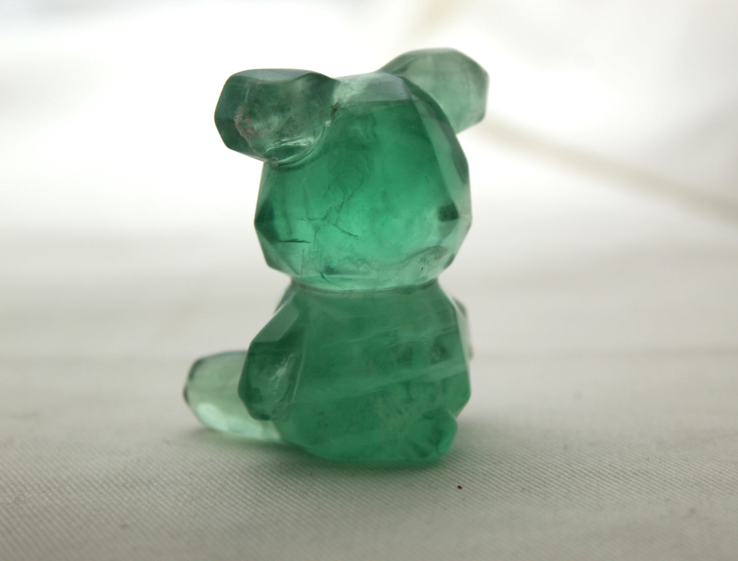 Large Teddy Bear Fluorite Gemstone natural 47 MM