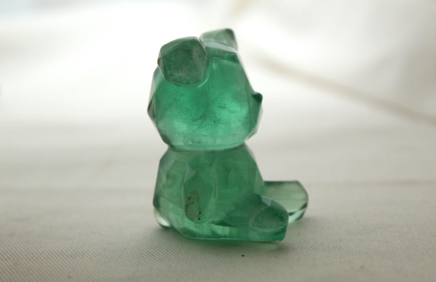 Large Teddy Bear Fluorite Gemstone natural 47 MM