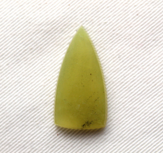 One Vesuvianite Cabochon Gemstone light green