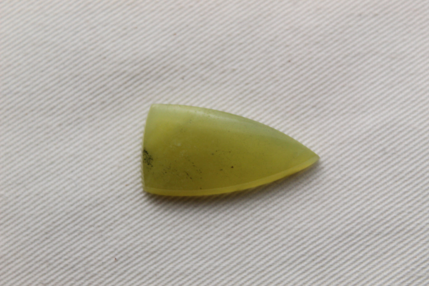 One Vesuvianite Cabochon Gemstone light green