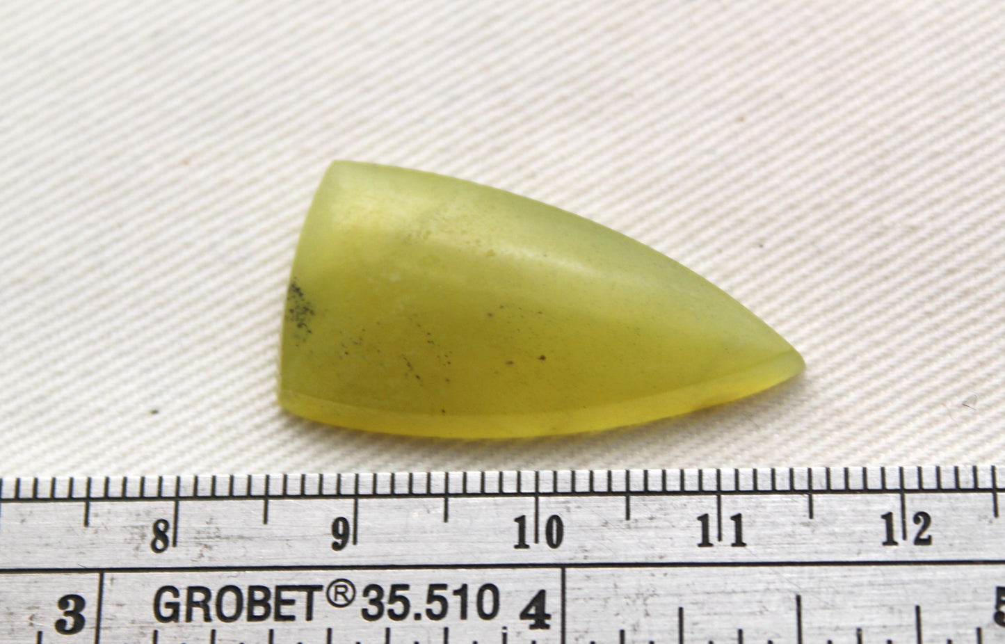 One Vesuvianite Cabochon Gemstone light green