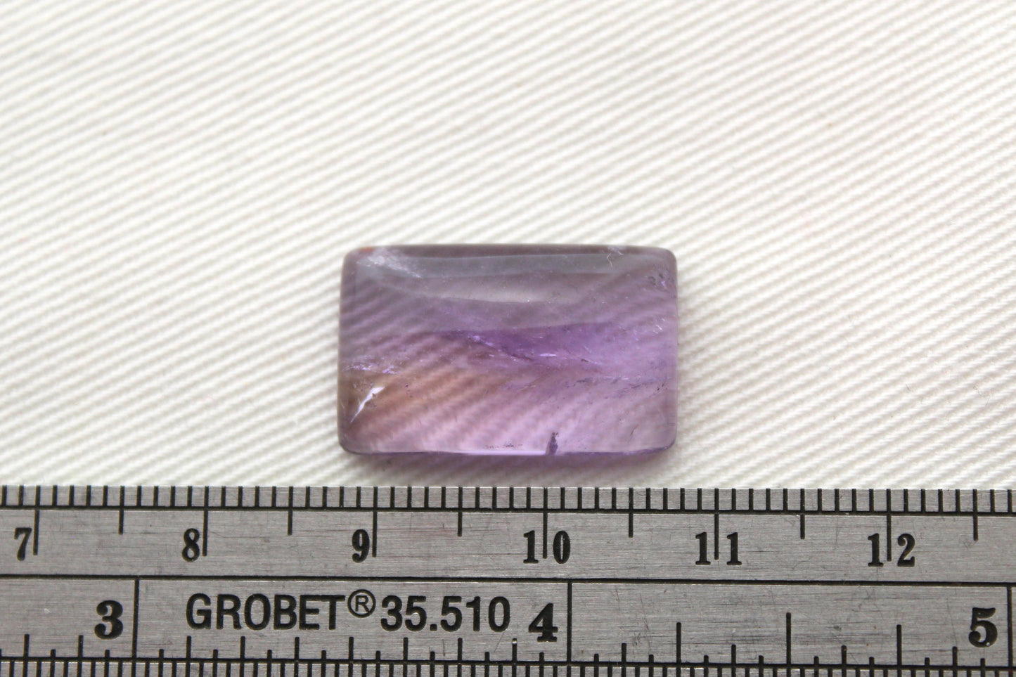 Amethyst Cabochon Gemstone purple rectangle