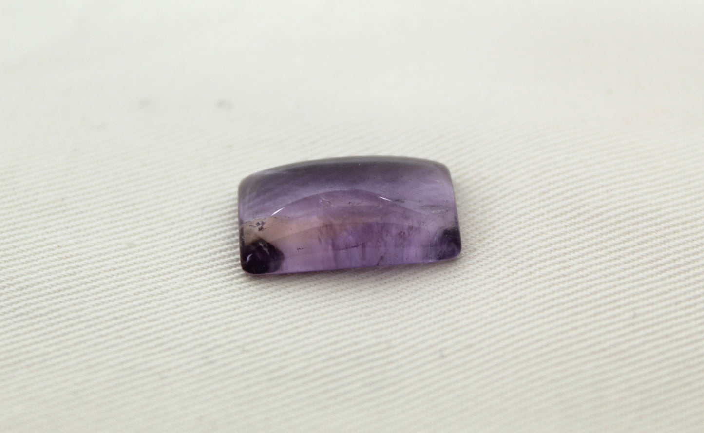 Amethyst Cabochon Gemstone purple rectangle