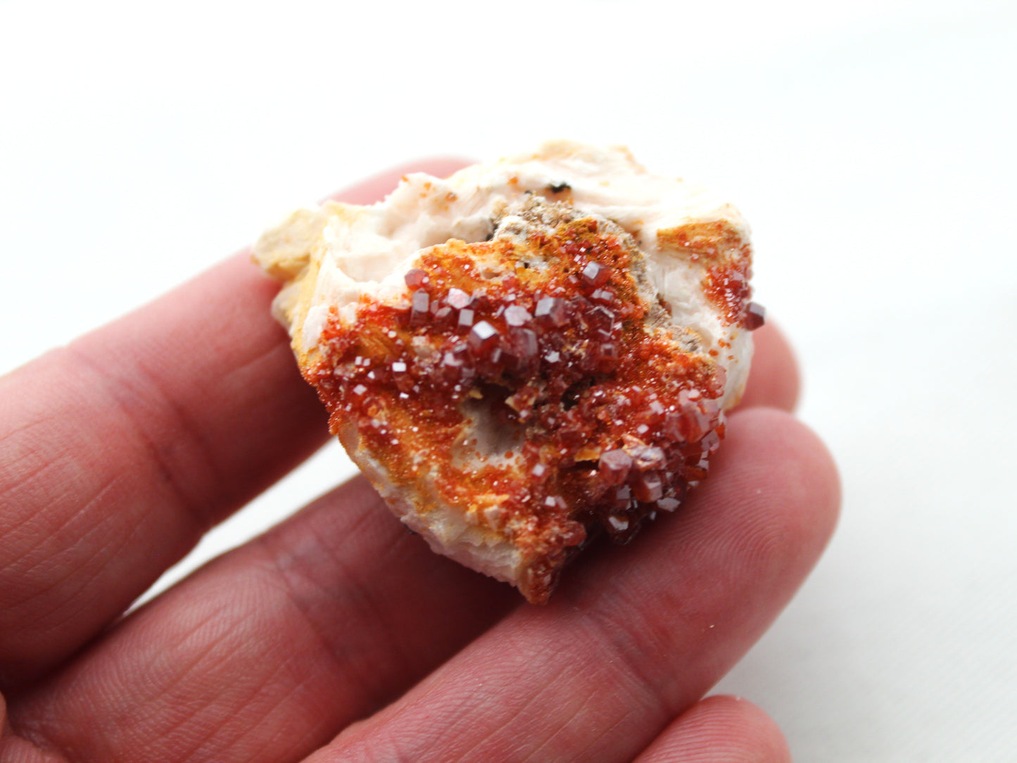 Small Vanadinite gemstone Specimen rough
