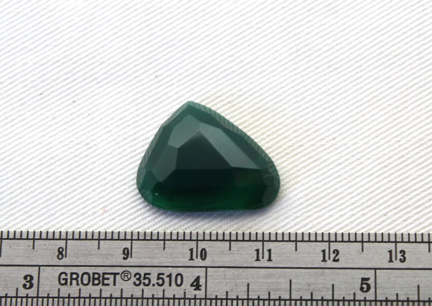 Freeform rose cut Green Agate cabochon Gemstone
