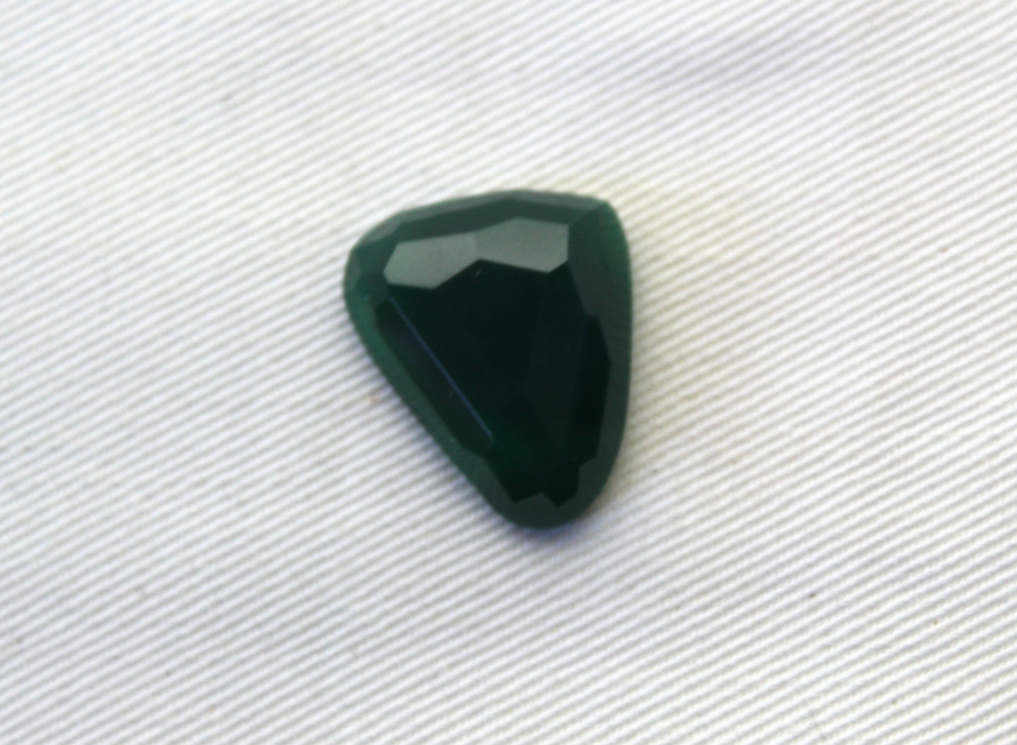 Freeform rose cut Green Agate cabochon Gemstone