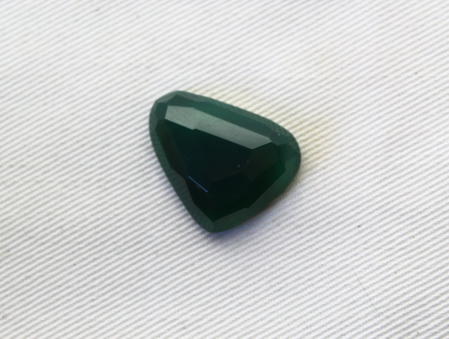 Freeform rose cut Green Agate cabochon Gemstone
