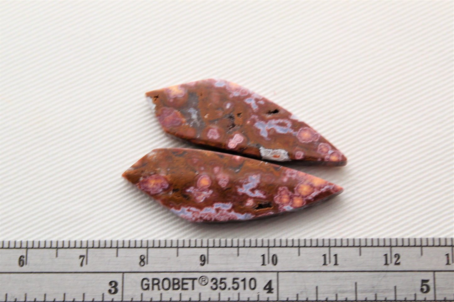 Nice Mexican Birdeyes Jasper Pair