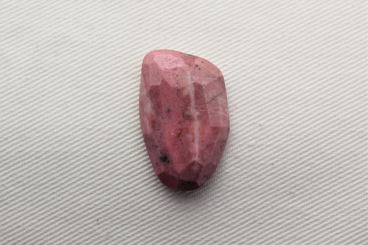 Rhodonite Freeform rose cut Cabochon Pink Gemstone