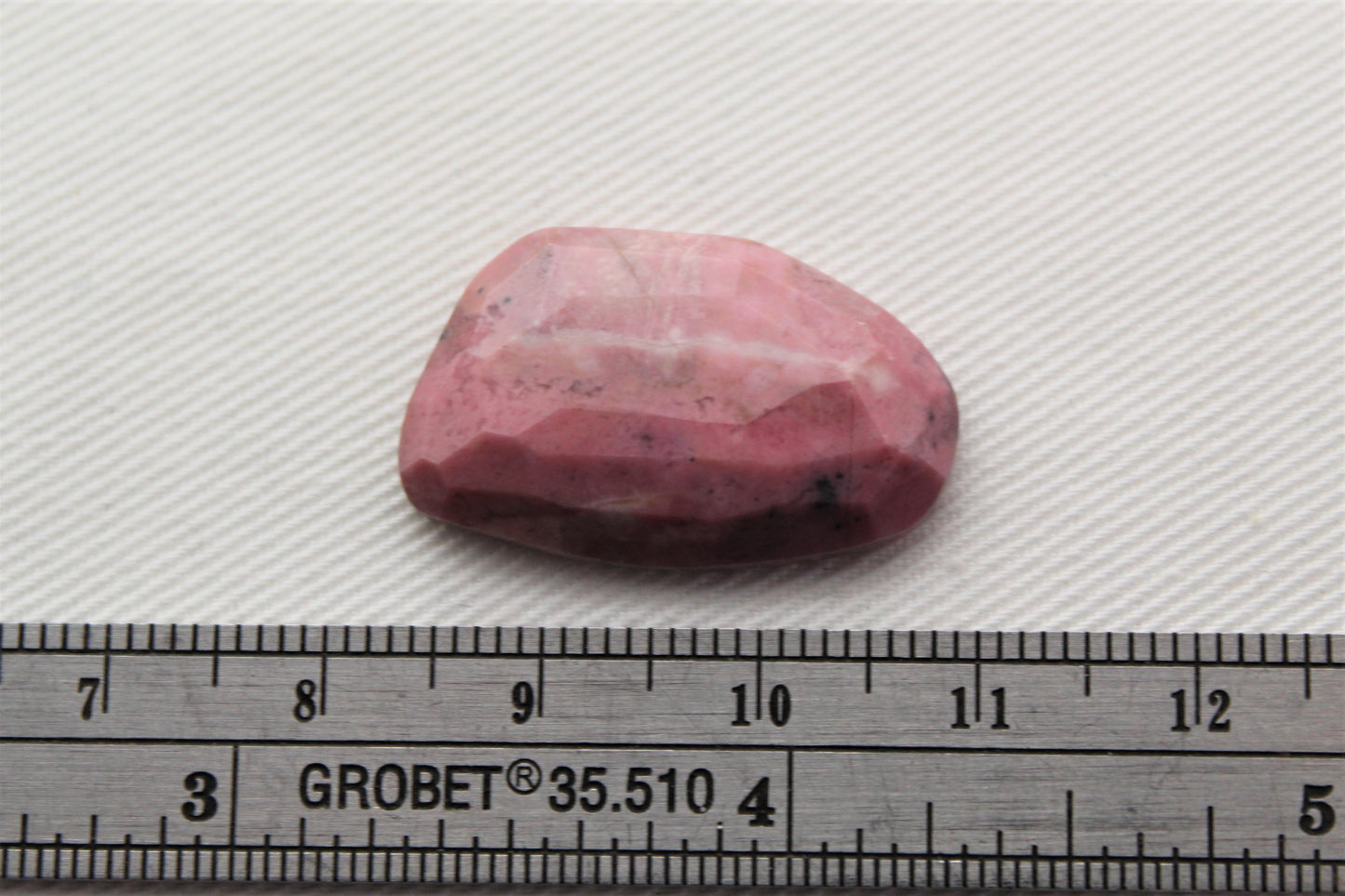 Rhodonite Freeform rose cut Cabochon Pink Gemstone