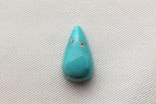 Natural Mongolian Turquoise cabochon Gemstone blue 18.05 ct