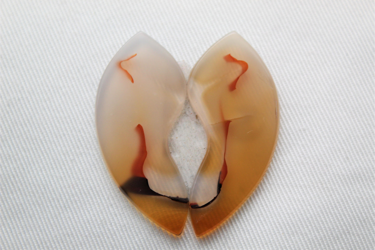 Montana Agate Cabochon Trillion gemstone