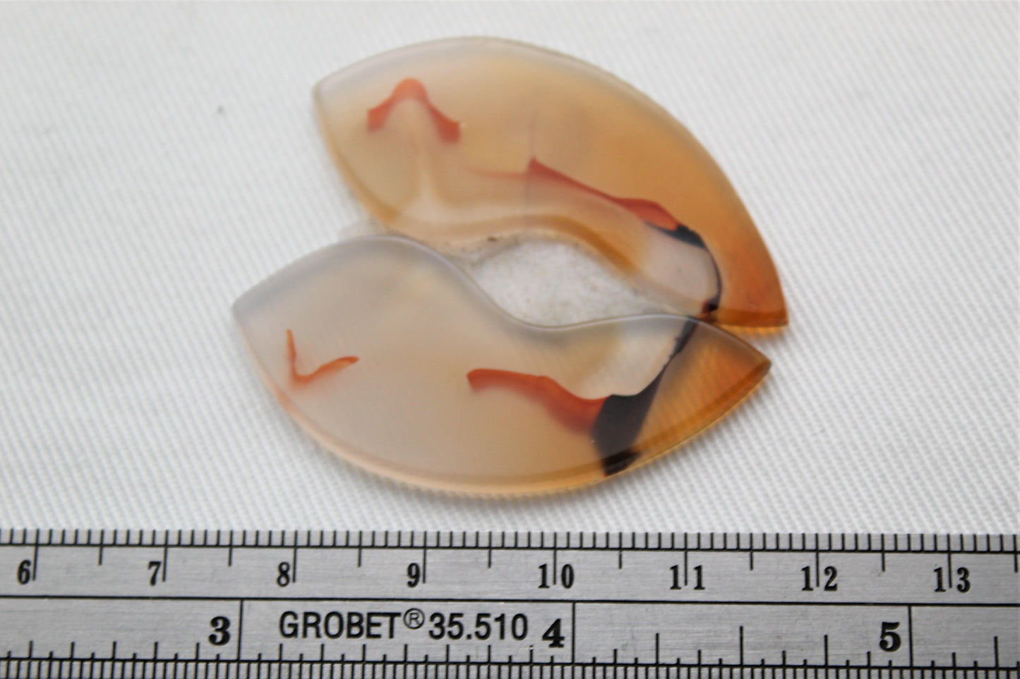 Montana Agate Cabochon Trillion gemstone