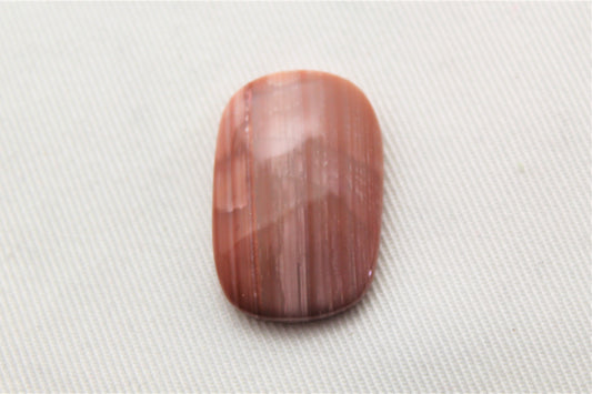 Cabochon forme libre Jaspe Impérial Gemme rose