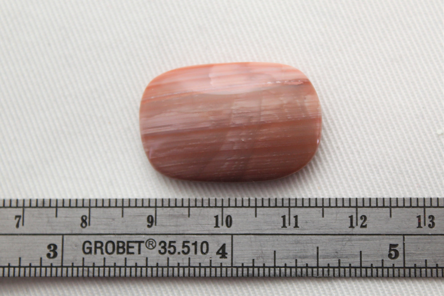 Cabochon forme libre Jaspe Impérial Gemme rose