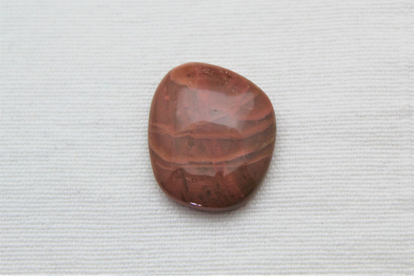 Cabochon Jaspe Impérial forme libre Gemme brun rosé