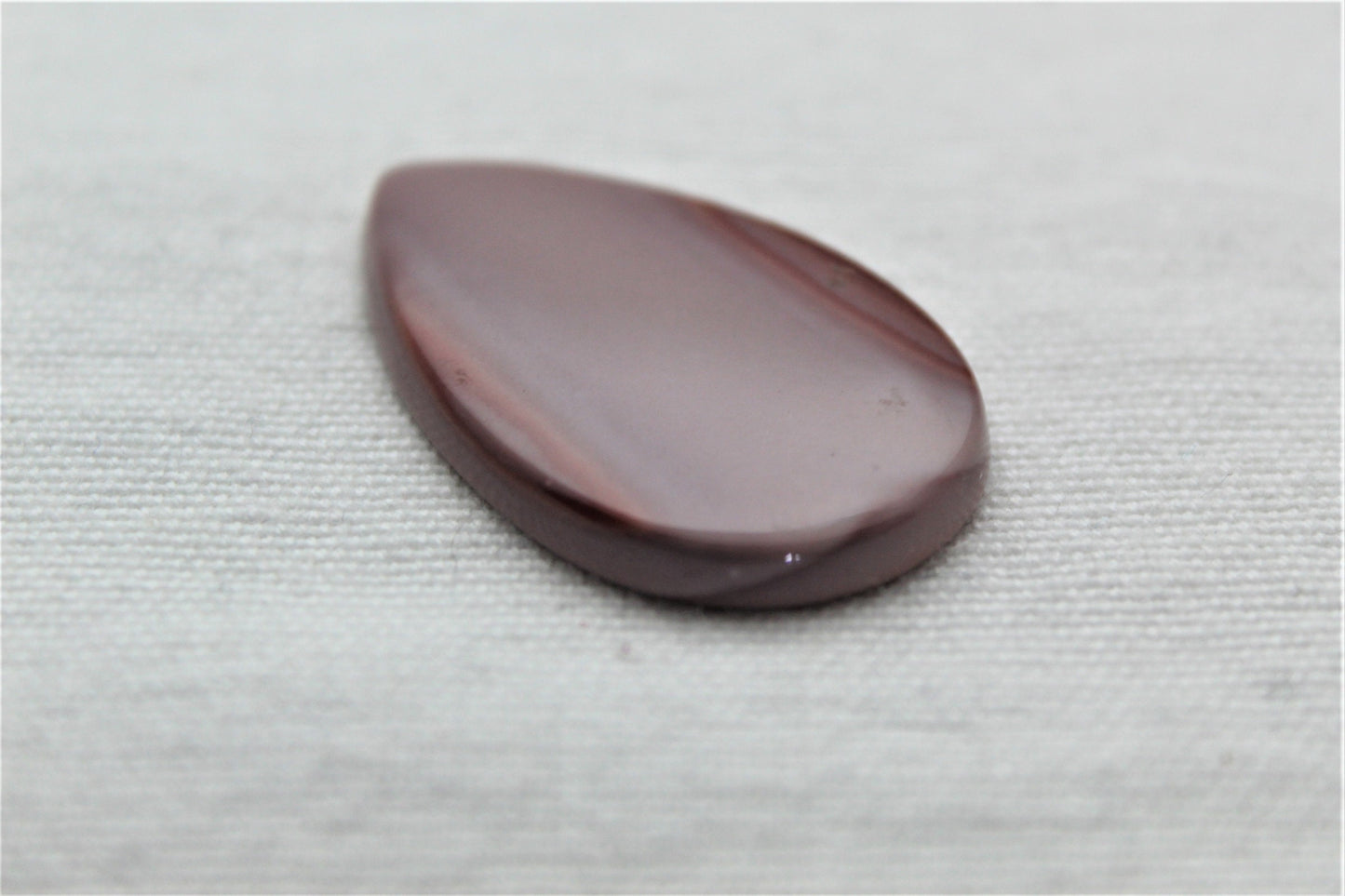 Teardrop Mookaite Cabochon Gemme rose 35x22MM