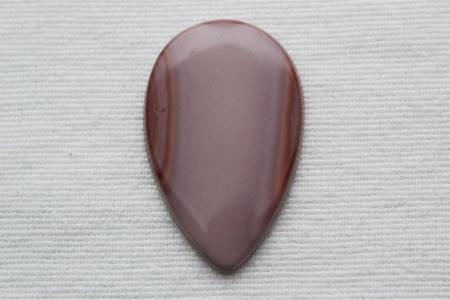 Teardrop Mookaite Cabochon Gemme rose 35x22MM