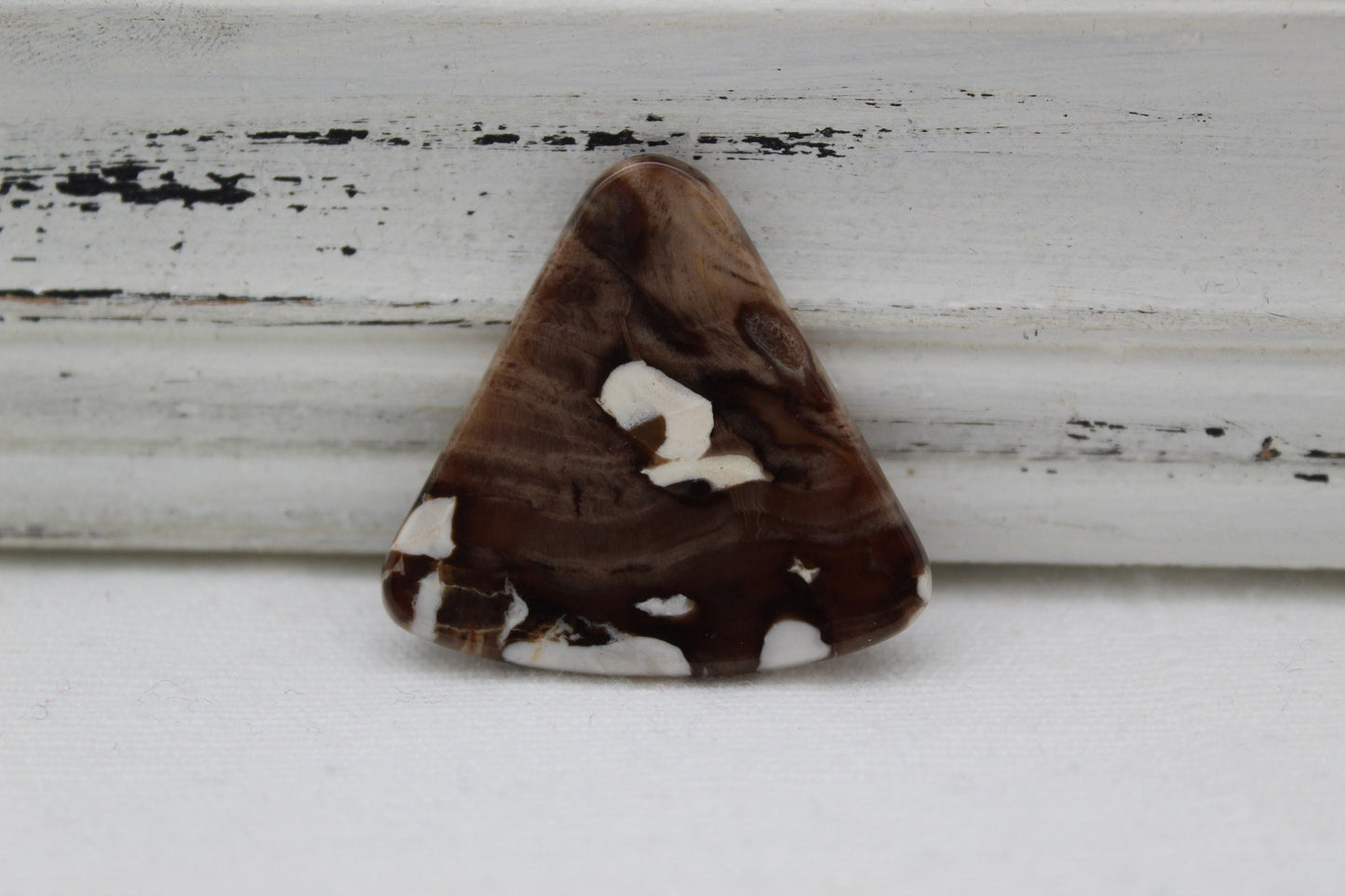 Large Peanut wood Cabochon Gemstone freeform