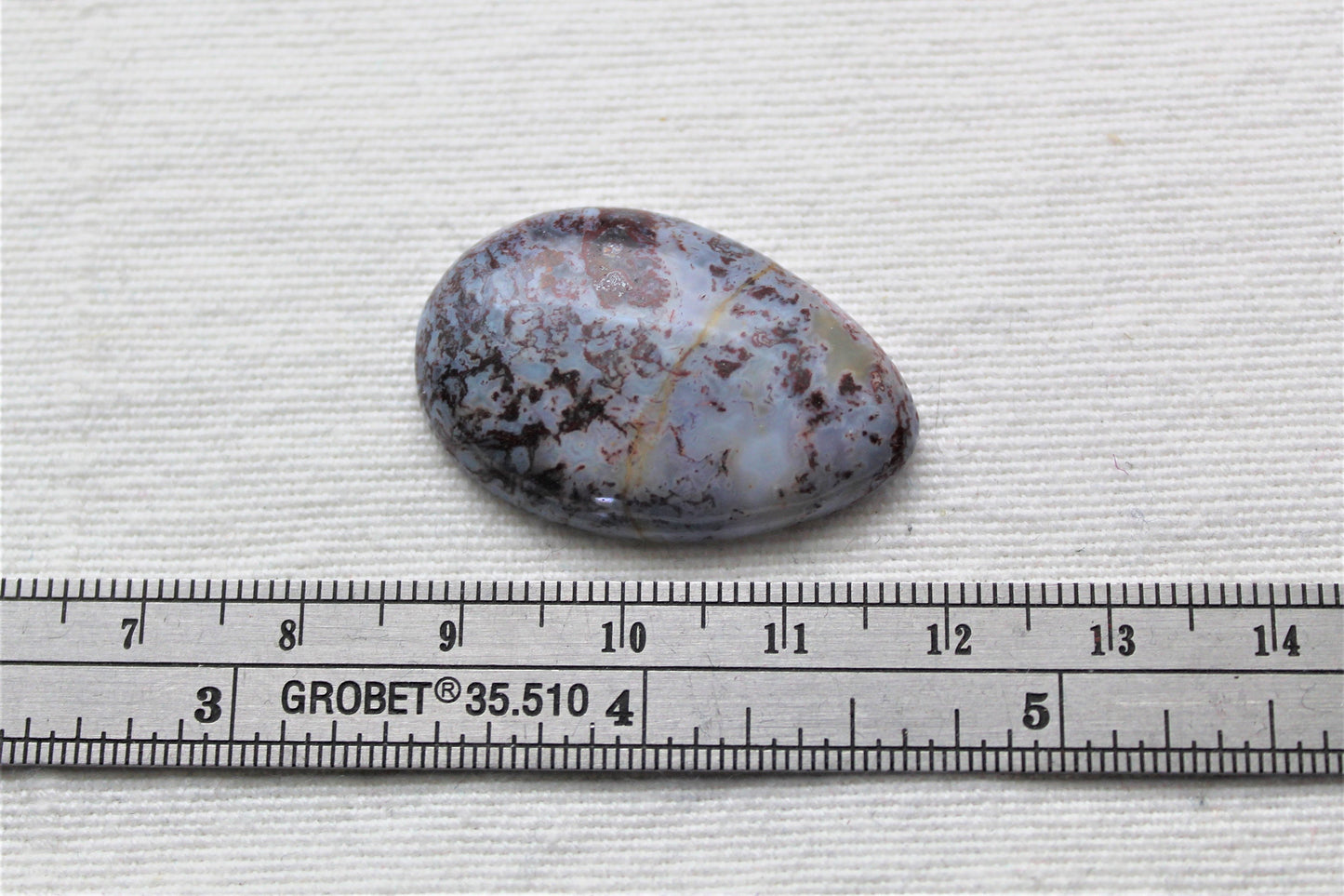 Freeform India Jasper Cabochon Egg shape