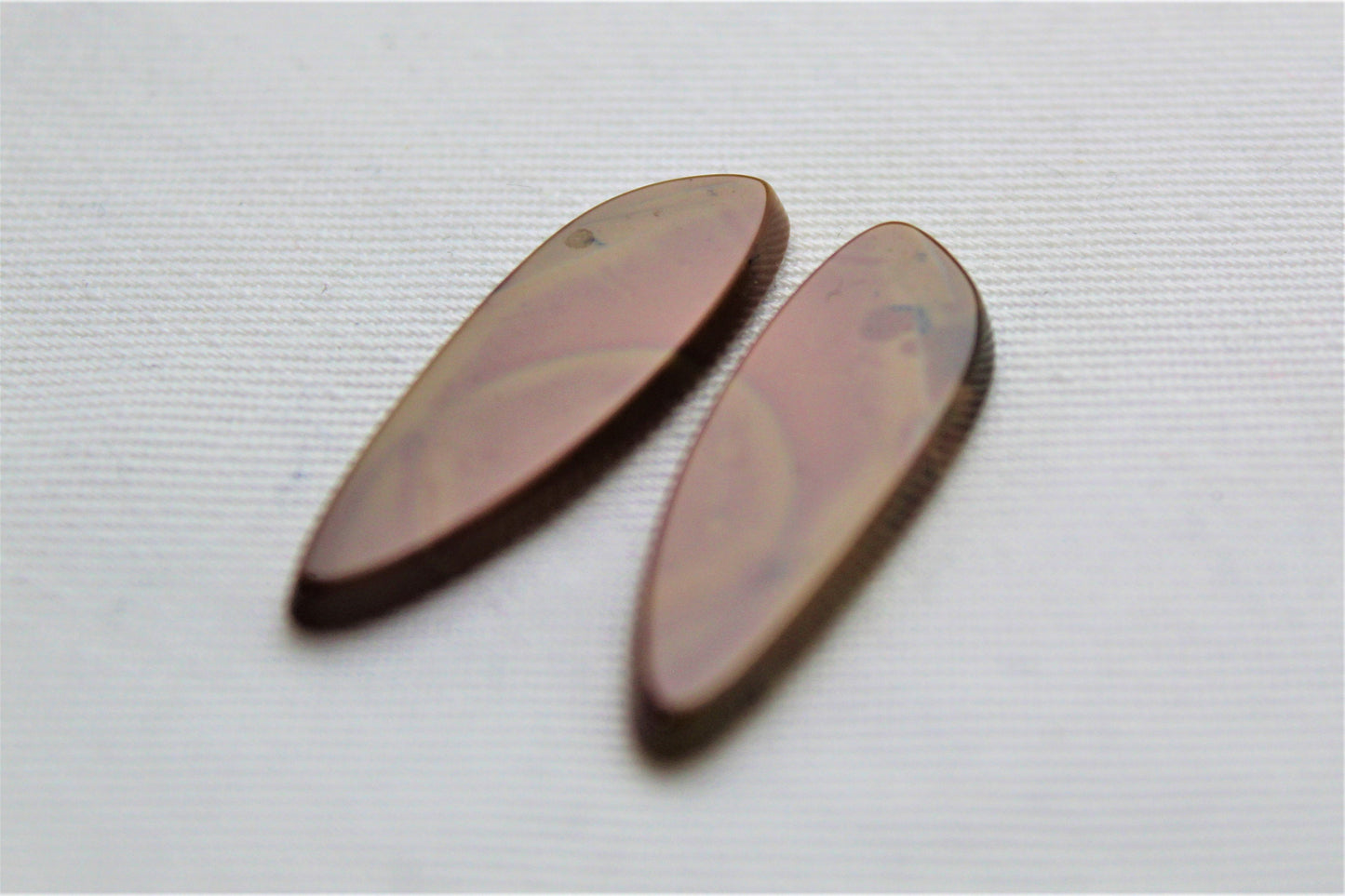 Nice Matching pair of Mookaite Cabochons Gemstones