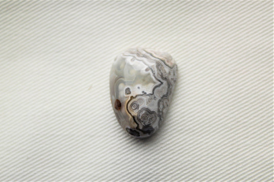 Rose cut Crazy Lace Agate Freeform Gemstone Cabochon