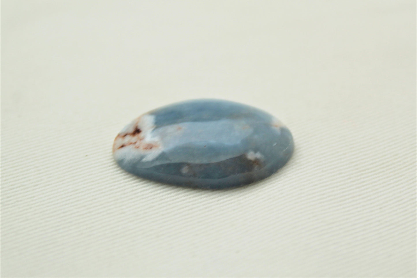 Angelite in Matrix freeform Cabochon Blue Gemstone