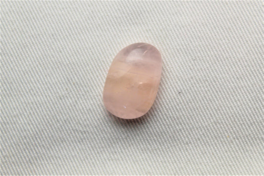 Freeform small Pink Quartz Cabochon Gemstone rose